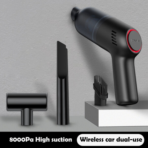 Mini Fashion Car High-Power Car Vacuum Cleaner - Image 4