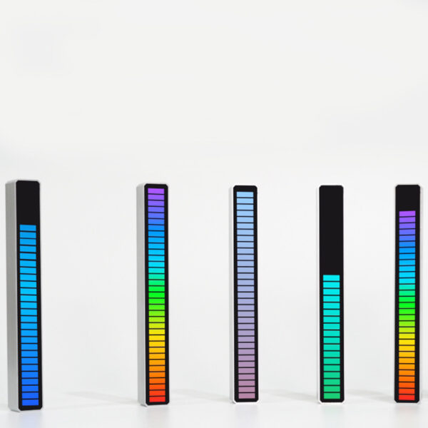 New Car Sound Control Light RGB Voice-Activated Music Rhythm Ambient Light With 32 LED 18 Colors Car Home Decoration Lamp - Image 4