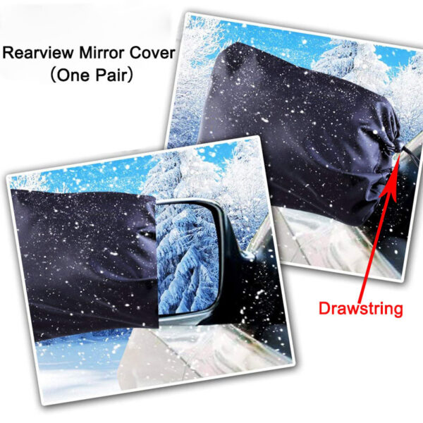 Car snow cover - Image 5