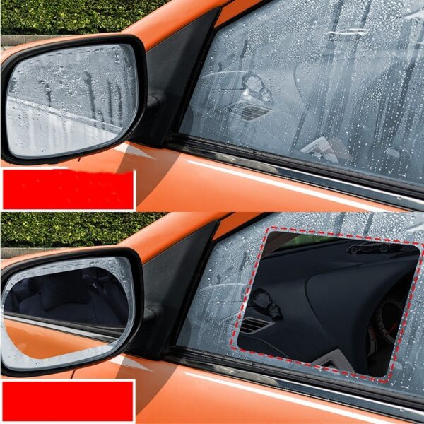 Rain proof film for automobile rearview mirror - Image 3