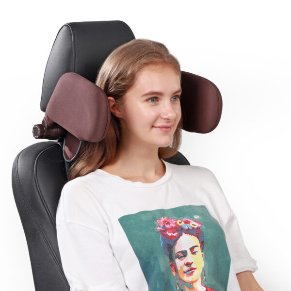 Car Seat Headrest Pillow Travel Rest Neck Pillow Support Solution For Kids Pillow And Adults Auto Seat Head Cushion Car Pillow - Image 7